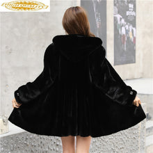 Load image into Gallery viewer, Luxury Real Mink Fur Coat Female Natural Fur Jackets Winter Jacket Women Long Coats and Jackets Women Clothes 2020 MY