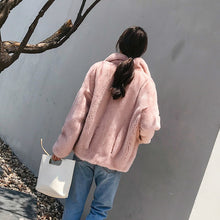 Load image into Gallery viewer, Genuine Fur Jackets Women Winter Warm Thick Furry Mink Fur Coats 2020 Top Quality Campera Mujer Invierno 734 MF369