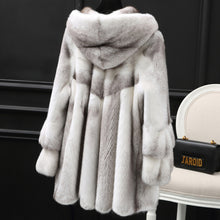 Load image into Gallery viewer, Real Luxury Mink Fur Coat Female Full Pelt Natural Fur Coats Winter Jacket Women Korean Long Jackets Chaqueta Mujer MY s s