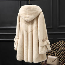 Load image into Gallery viewer, Real Luxury Mink Fur Coat Female Full Pelt Natural Fur Coats Winter Jacket Women Korean Long Jackets Chaqueta Mujer YG s s