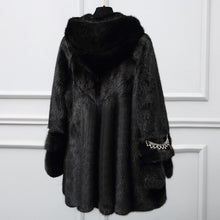 Load image into Gallery viewer, Real Luxury Mink Fur Coat Female Full Pelt Natural Fur Coats Winter Jacket Women Korean Long Jackets Chaqueta Mujer YG s s