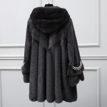 Load image into Gallery viewer, Real Luxury Mink Fur Coat Female Full Pelt Natural Fur Coats Winter Jacket Women Korean Long Jackets Chaqueta Mujer YG s s