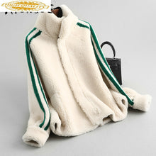 Load image into Gallery viewer, Real Fur Coat Women Sheep Shearing Winter Coat Women Korean Wool Jacket Women Clothes 2020 Manteau Femme KQN59360 YY1586