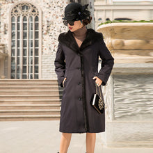 Load image into Gallery viewer, Mink Natural Luxury Fur Coat Winter Jacket Women Real Fur Parka Women Clothes 2020 Hooded Long Coats Chaqueta Mujer MY s