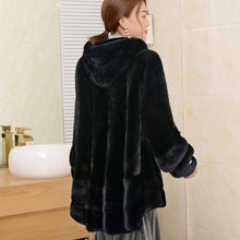 Load image into Gallery viewer, Fur Mink Real Coat Female Luxury Natural Fur Coats 2020 Winter Jacket Women Warm Korean Long Jackets Plus Size MY3837 s s