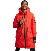 Load image into Gallery viewer, Allure Amore 2019 Winter Cotton Coat Women Zipper Big Pocket  Outwear Jackets Hooded Thicken Warm Parkas Ladies
