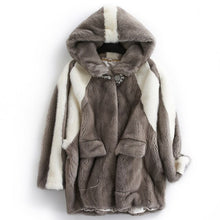 Load image into Gallery viewer, Mink Real Fur Coat 2020 Winter Jacket Women Luxury Natural Fur Jackets for Women Warm Overcoat Casaco Feminino MY3950 s
