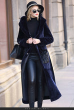 Load image into Gallery viewer, Faced Double Luxury Fur Coat Winter Jacket Women Natural Fur Jacket Women Genuine Leather Jacket with Mink Fur Pocket MY
