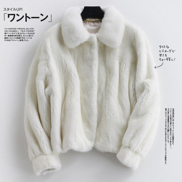 Fur Mink Real Coat Female Luxury Natural Fur Jackets Winter Jacket Women Clothes 2020 Short Warm Coat Chaqueta Mujer MY